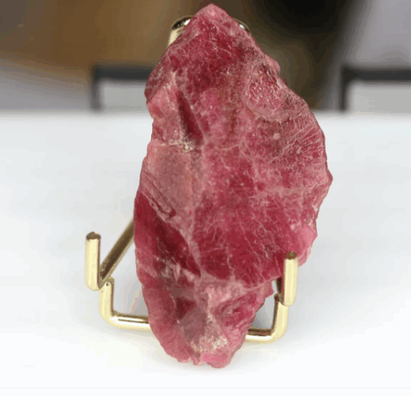 36g Rare Rhodonite Crystal – Natural Pink Gemstone Specimen